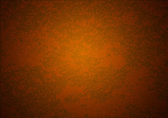 Fondo naranja en degradado con textura de pared