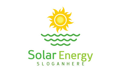 Creative Sun solar energy logo design template | solar energy logo designs | solar tech logo vector | eco-energy logo designs