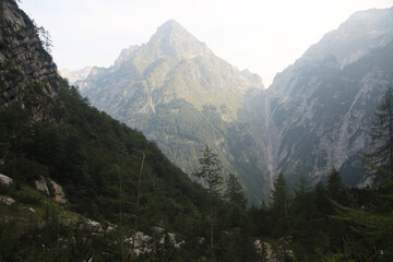 Fototapeta premium The Trenta Valley, Triglav National Park, Slovenia