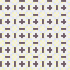 Abstract Cross Pattern generative computational art illustration