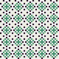 Abstract Cross Pattern generative computational art illustration