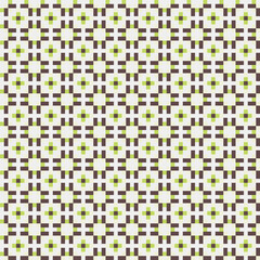 Fototapeta premium Abstract Cross Pattern generative computational art illustration