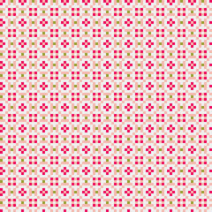 Abstract Cross Pattern generative computational art illustration