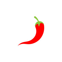 chili icon design template vector isolated illustration