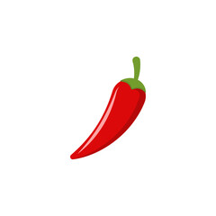 chili icon design template vector isolated illustration