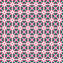 Abstract Cross Pattern generative computational art illustration