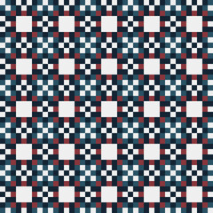 Abstract Cross Pattern generative computational art illustration
