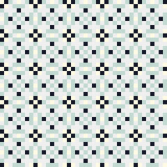 Abstract Cross Pattern generative computational art illustration