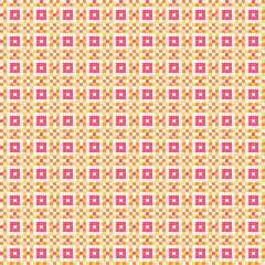 Abstract Cross Pattern generative computational art illustration