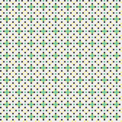 Abstract Cross Pattern generative computational art illustration