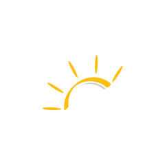 Fototapeta premium Sun Vector illustration Icon