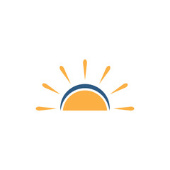 Sun Vector illustration Icon