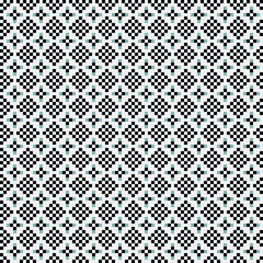 Abstract Cross Pattern generative computational art illustration