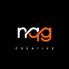 NQG Letter Initial Logo Design Template Vector Illustration