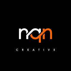 NQN Letter Initial Logo Design Template Vector Illustration