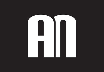 this is a creative AN latter icon design
