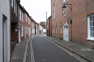 Fototapeta na wymiar Streets of Chichester, West Sussex