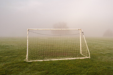 Goal posts at Petworth park