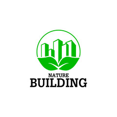 Building Logo, Design, Image, Nature, Vector, Landscape