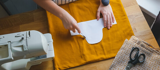 Sewing. Recycling Made by hand from home. sewing machine project quarantine, lockdown. home...