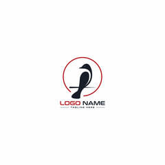 Creative Bird logo design vector template