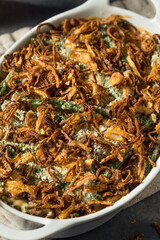 Healthy Homemade Thanksgiving Green Bean Casserole