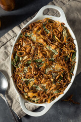Healthy Homemade Thanksgiving Green Bean Casserole
