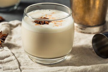 Boozy Refreshing Bourbon Milk Punch