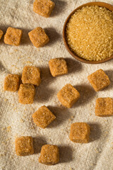 Healthy Raw Brown Sugar Cubes