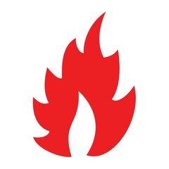 fire icon flat vector design