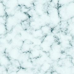 Obraz premium White marble texture with blue hue and veins. Creative background. Abstract pattern. Copy space. Greeting cards, wallpaper.