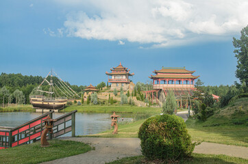 pavilion in the park