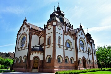 Obraz premium Exterior Synagogue in Subotica, Serbia