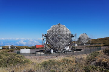 Observatorium, Sternwarte, Spiegel, Teleskop, La Palma, Himmel, Sterne, 