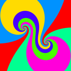 70s style pattern swirl background