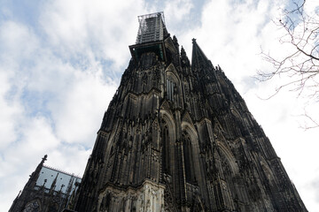 Detail from exterior of Cologne Cathedral