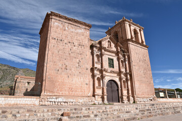 Eglise baroque au Pérou