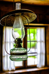 old petroleum lamp