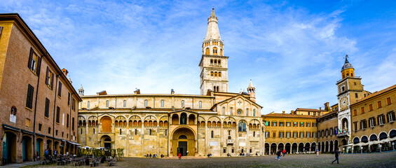 old town of Modena in Italy