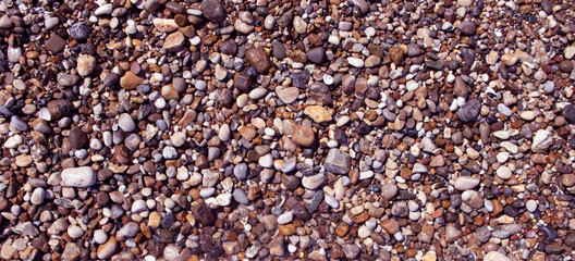 beautiful wet sea stones background