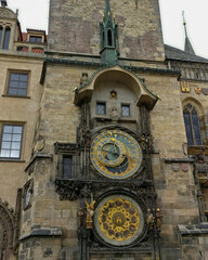 Prague astronomical clock tower