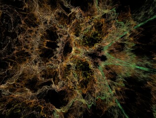 Imaginatory fractal abstract background Image