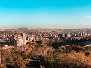 Fototapeta na wymiar Yerevan, the capital city of Armenia, Asia