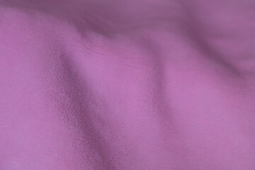 pink velour plush cloth textured