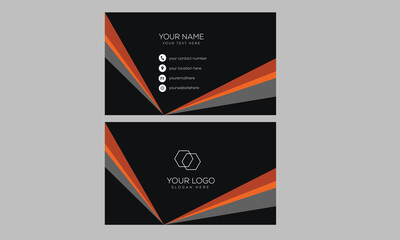 modern and creative business card design template
