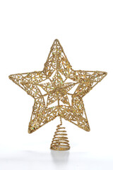 Gold Christmas star