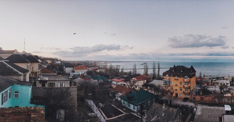 panorama of the town