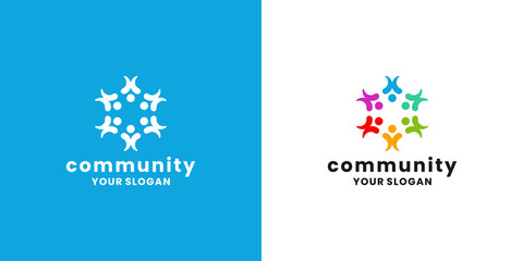 human community logo design inspiration