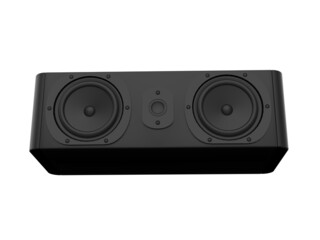 Obraz premium Little horizontal center line speaker