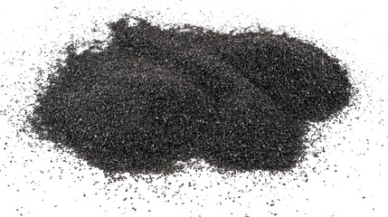 Palm charcoal, used for water purification